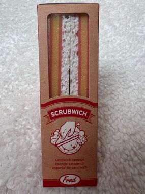 Fred & Friends "SCRUBWICH" Sandwich Sponge Pair